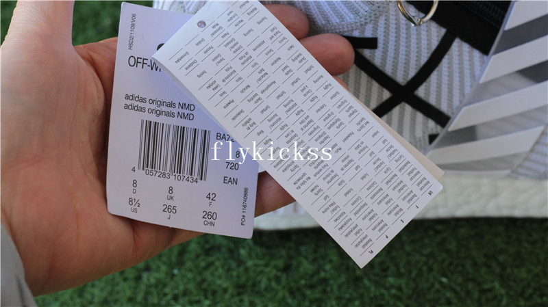 OFF-WHITE x Adidas NMD City Sock Real Boost